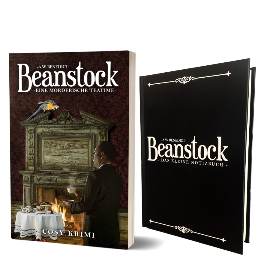 Beanstock - Mörderische Teatime + Notizbuch Geschenkset